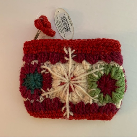 Midwest-CBK Wool Coin Purse Lot of 2 Zipper Top NWT - Picture 2 of 7